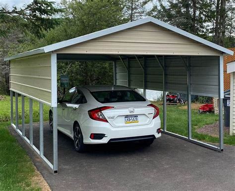 boxed eave carport price